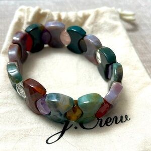 Bold Multi-Stone Chunky Gem Bracelet by J.Crew